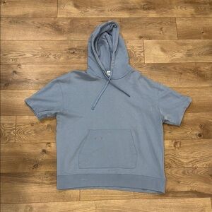 Zara Blue Hoodie Sweatshirt